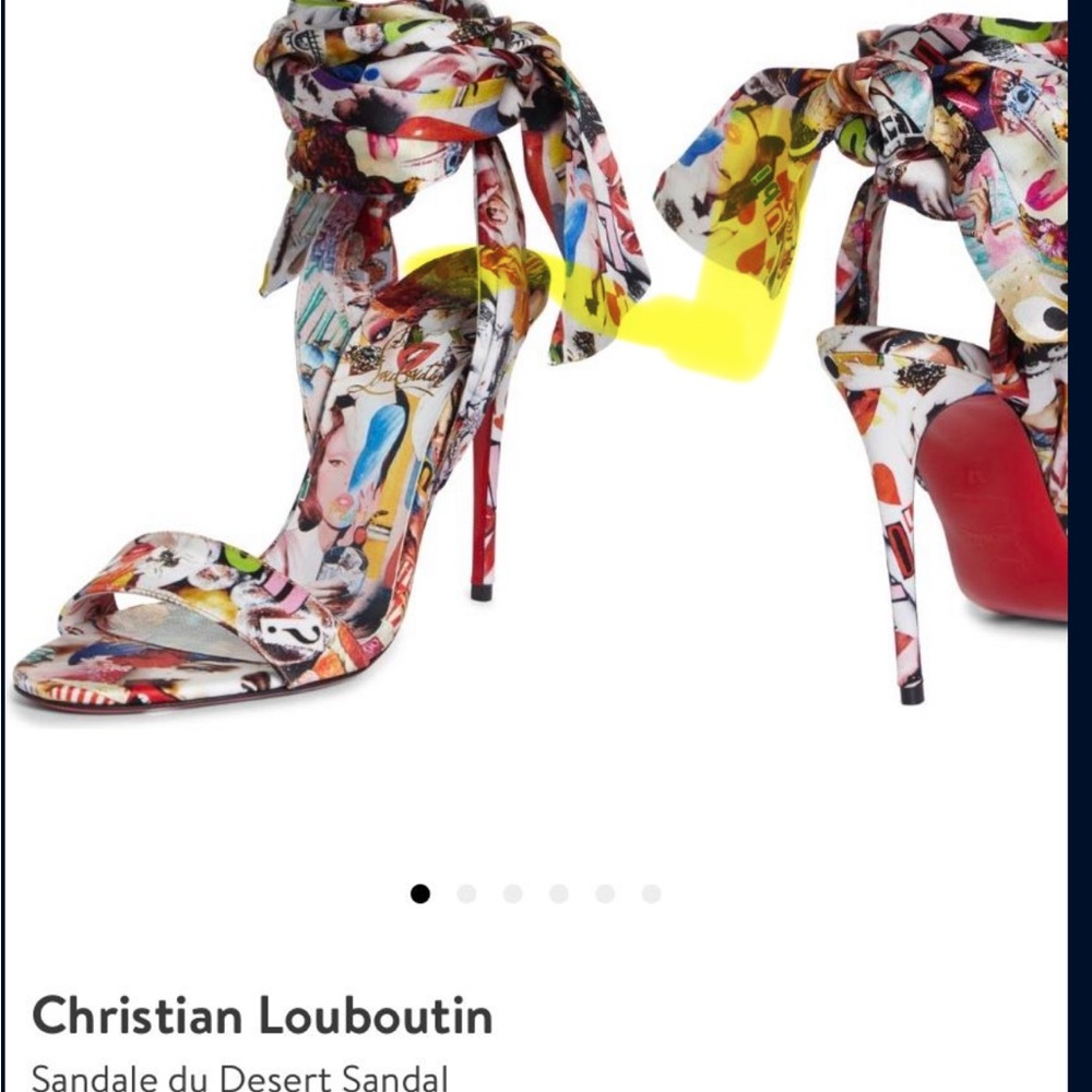 Christian Louboutin Multicolor Sandal